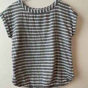 Darling fully lined striped nautical top in good condition